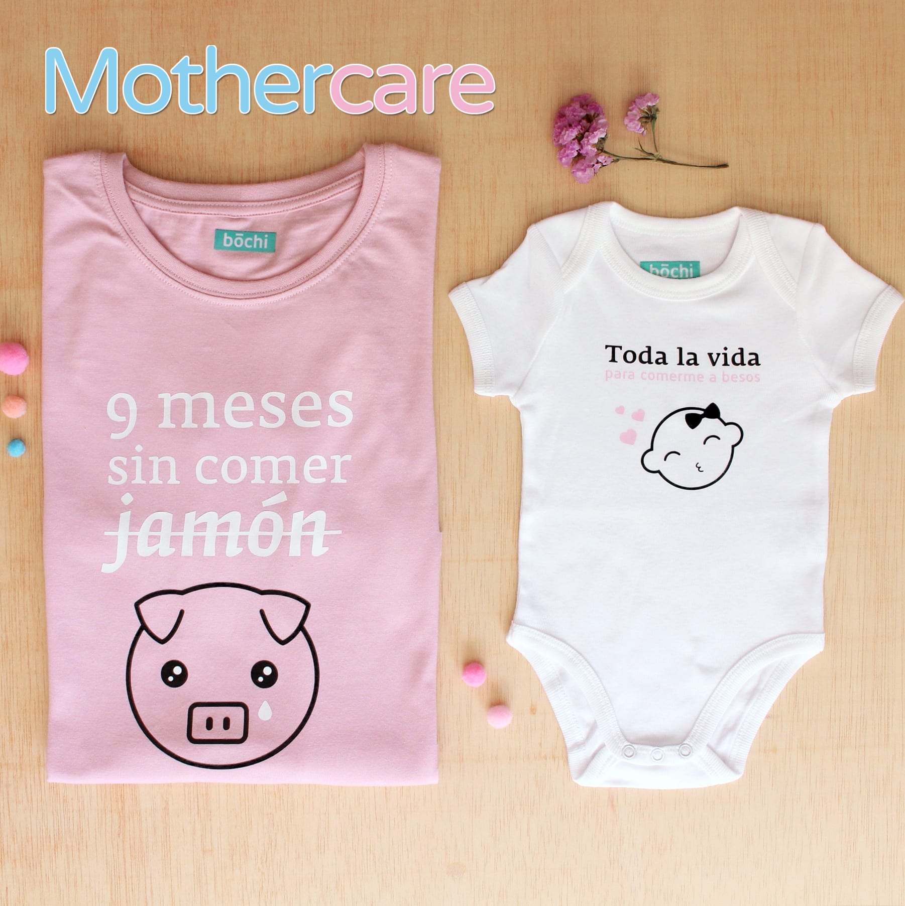 Camisa Bebé Y Mama