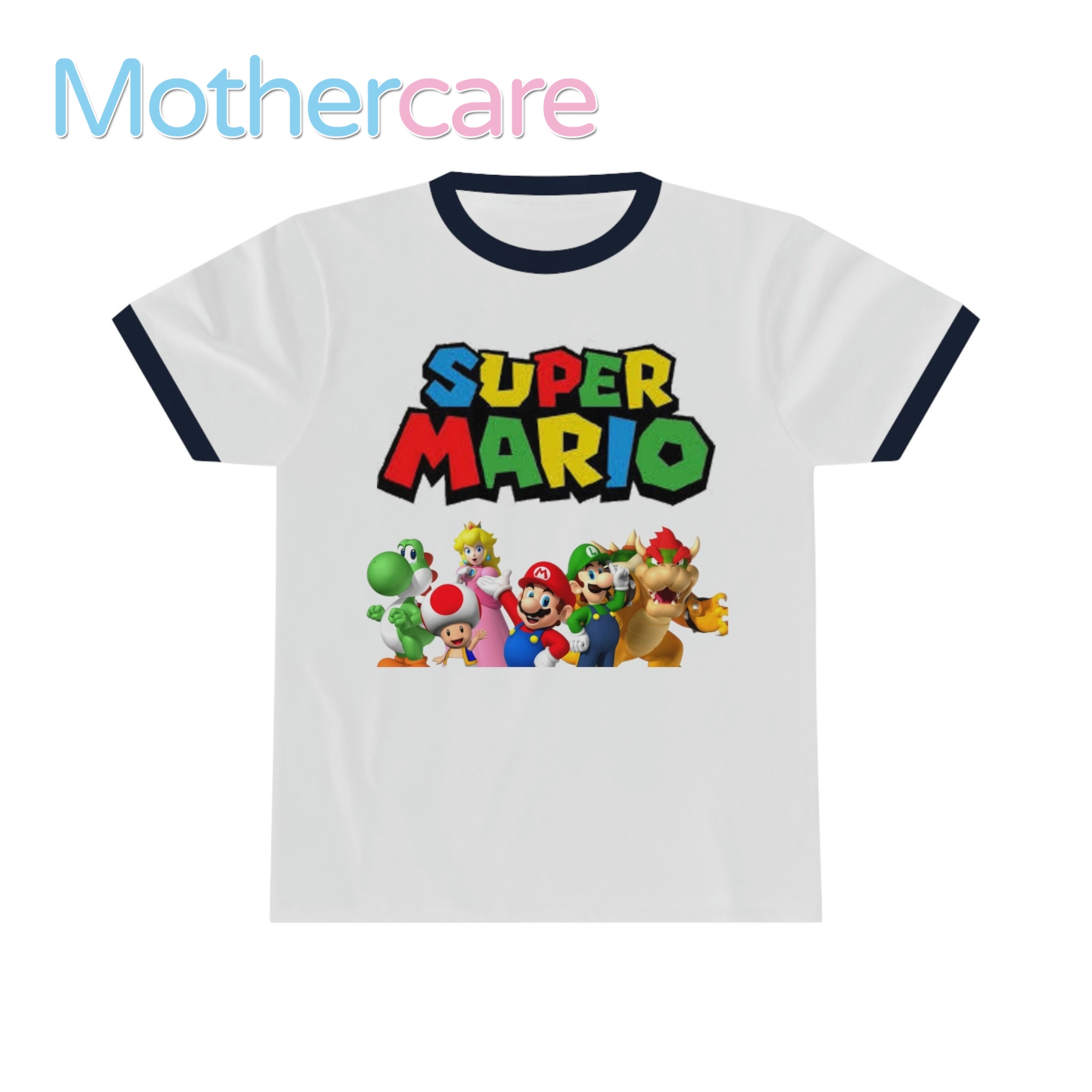 camisetas de bebé de super mario