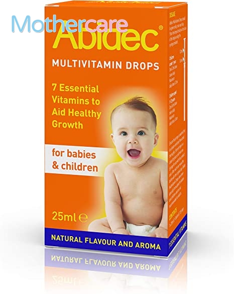 suplemento vitaminas bebé