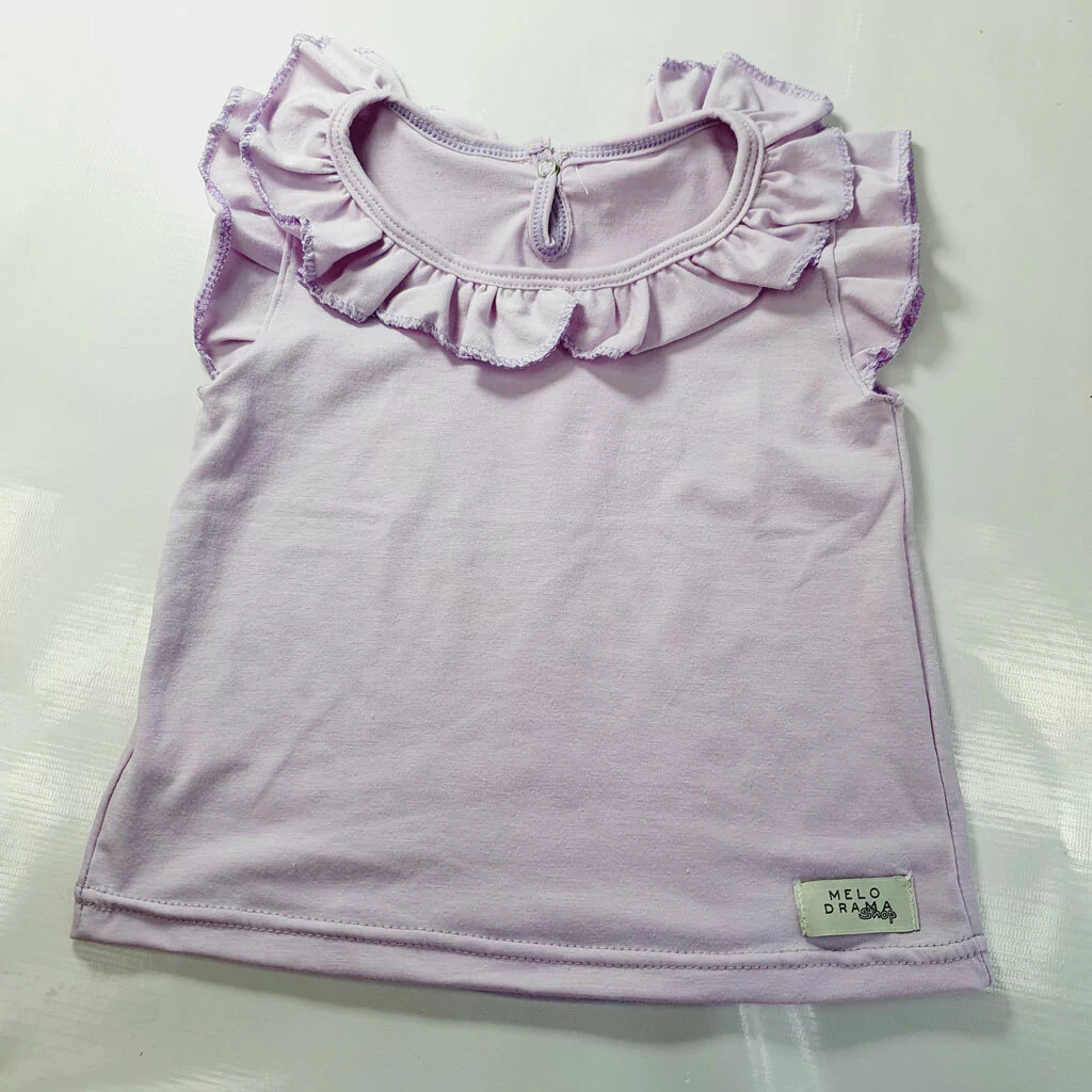 camisetas de bebé de lila