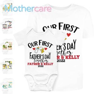 El Mejor Catálogo de camisetas de bebé de día padre ❤️