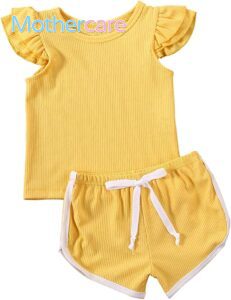 Las Mejores camisetas de bebé amarilla niña ❤️