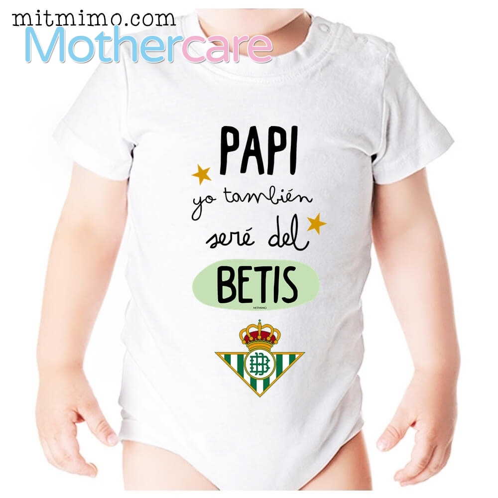 camisetas de bebé de betis