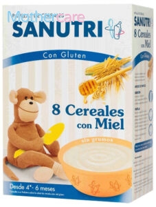 Las Mejores Ofertas de papilla 8 cereales sanutri para tu niño