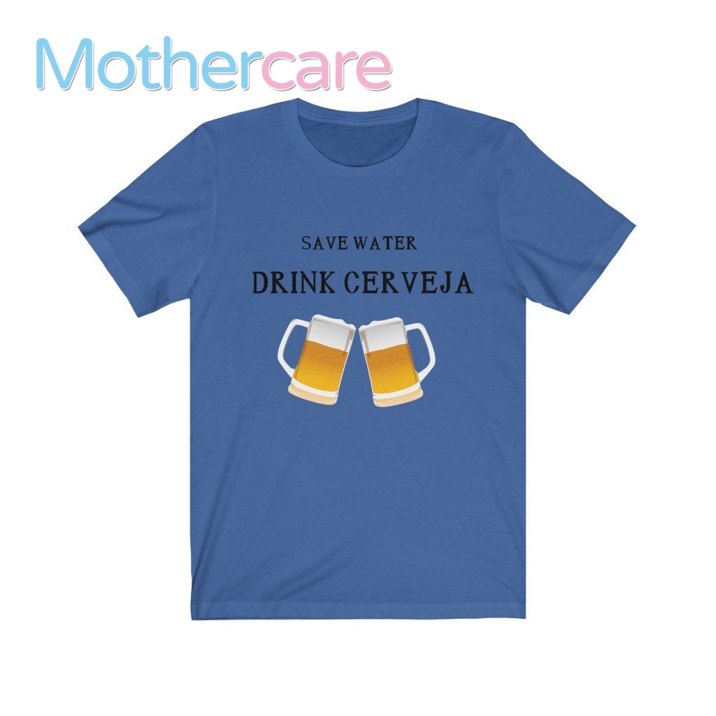 camisetas de bebé de ahorra agua, bebe cerveza